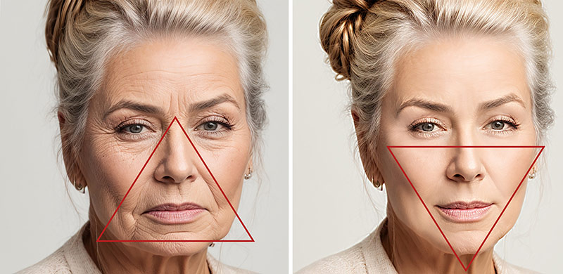 Dreieck der Schönheit - Ästhetische Medizin Augenklinik Sulzbach