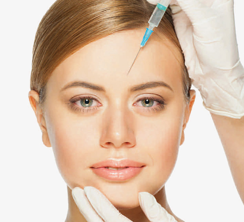 faltenbehandlung mit einem muskelrelaxans gesicht augenklinik sulzbach spritze