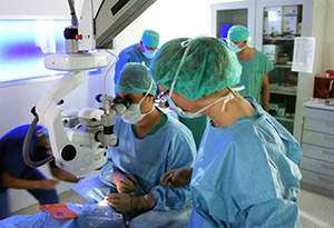 Glaukom-Operation
