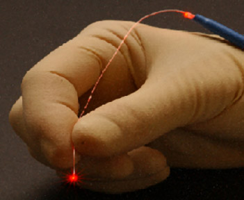 Mikrokatheter mit Lasersonde